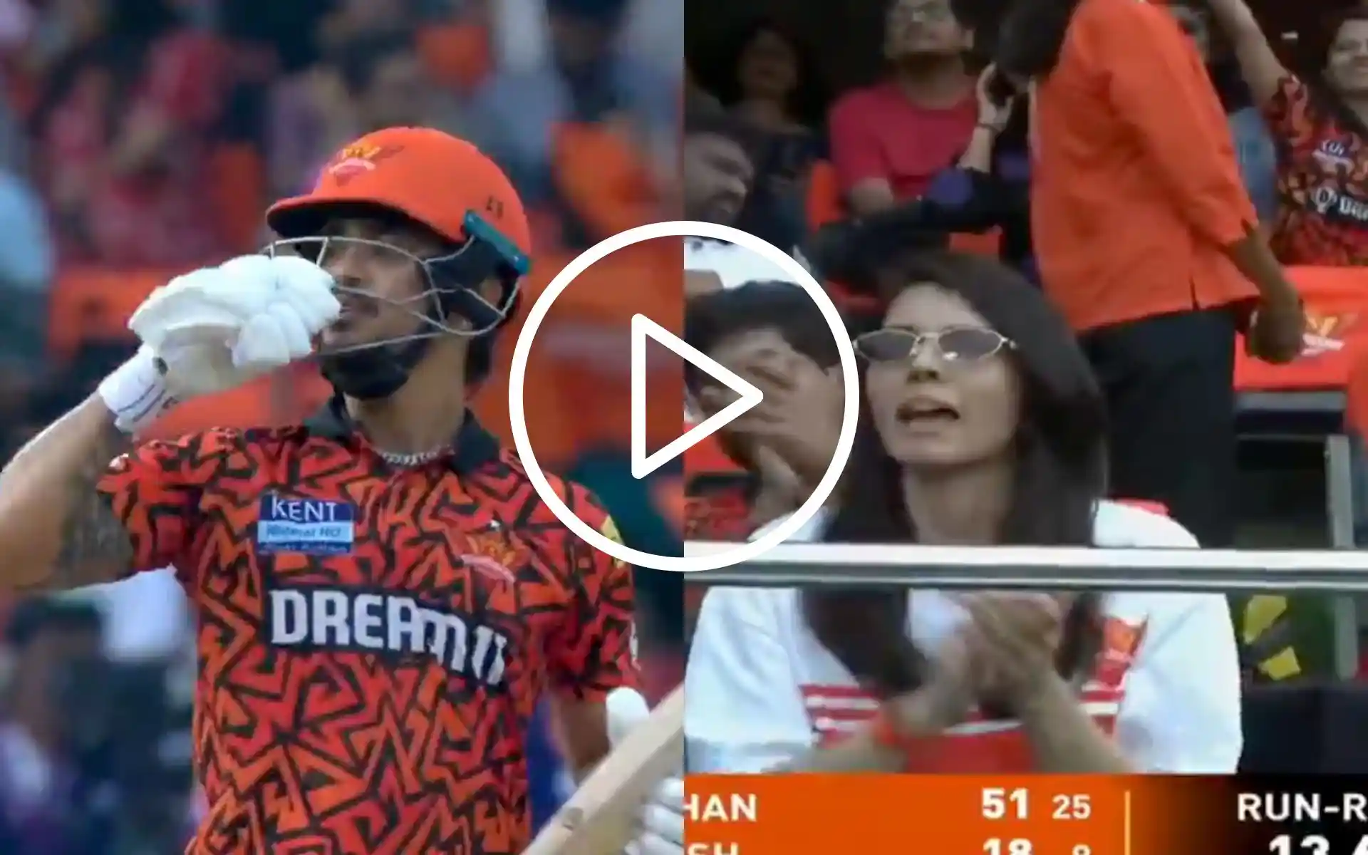 [Watch] Kavya Maran Beams With Joy As Ishan Kishan Gives Flying Kiss After Reaching Fifty